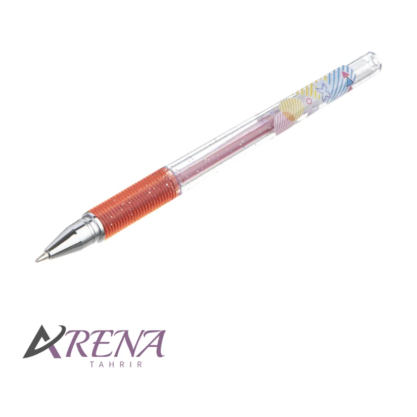 روان نویس ژل پن 12 رنگ Glitter