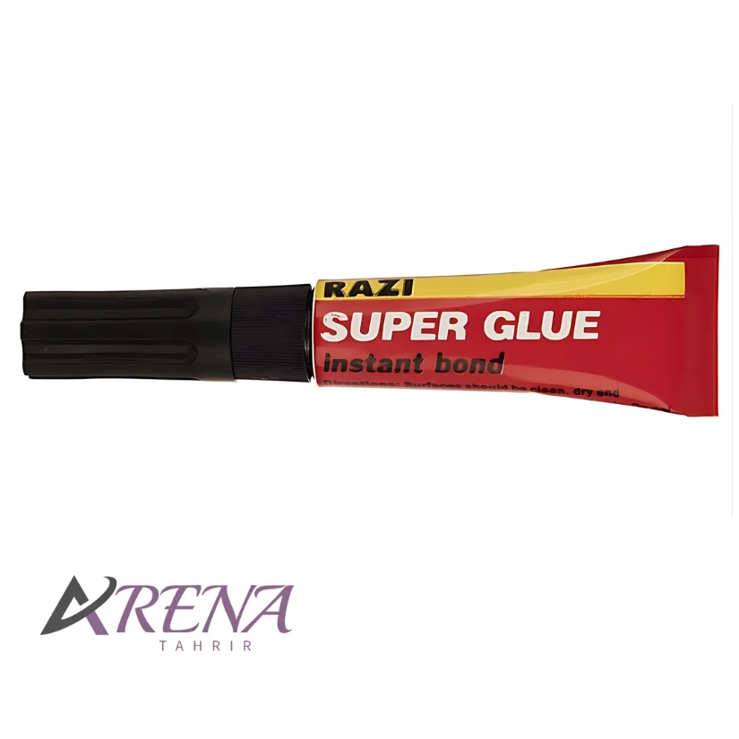 چسب قطرهای رازی Super Glue حجم 3 میلیلیتر