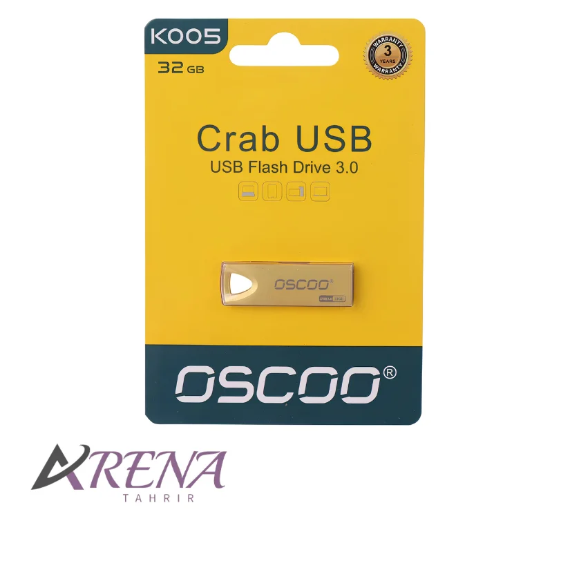 فلش مموری اوسکو K005 ظرفیت ۳۲ گیگابایت USB 3.0