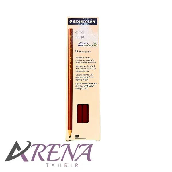 مداد مشکی HB استدلر مدل Camel 13110 بسته 12 عددی - Image 3