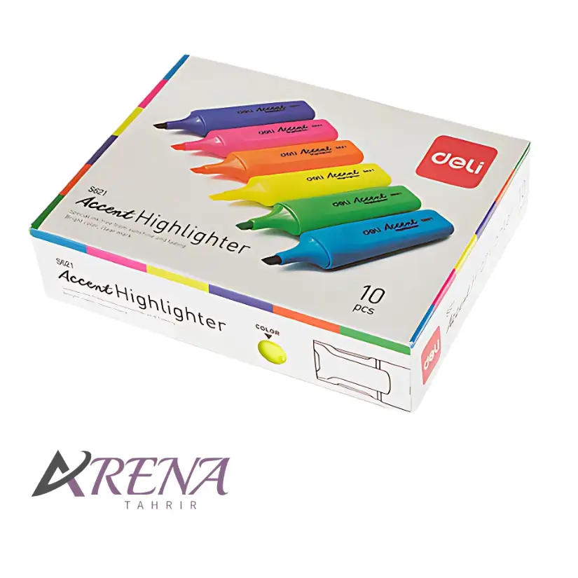 هایلایتر دلی مدل Accent جعبه