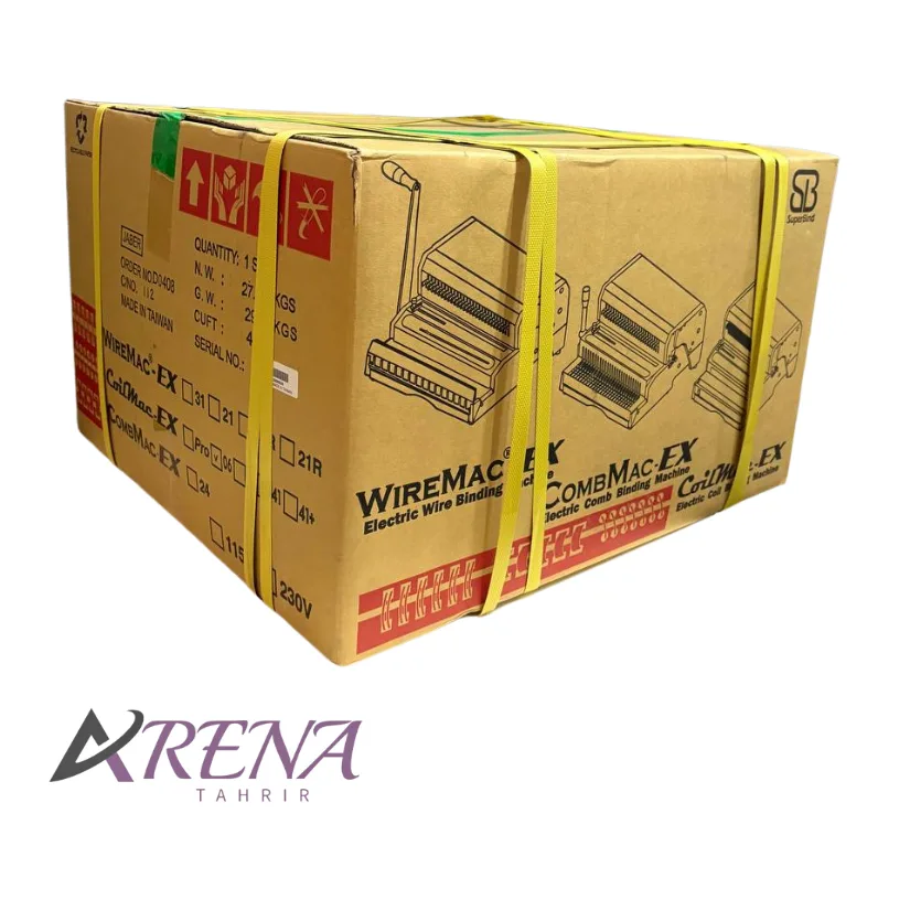 دستگاه فنرزن صحافی برقی مدل CoilMac-EX06 سوپربایند