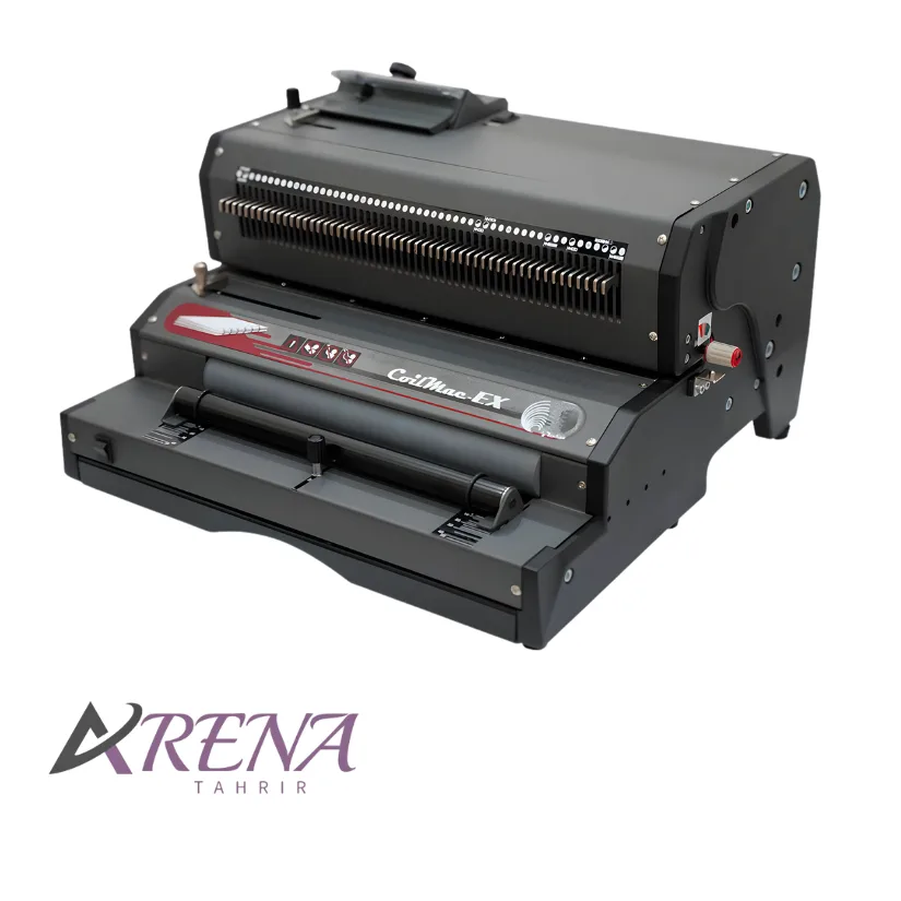 دستگاه فنرزن صحافی برقی مدل CoilMac-EX06 سوپربایند