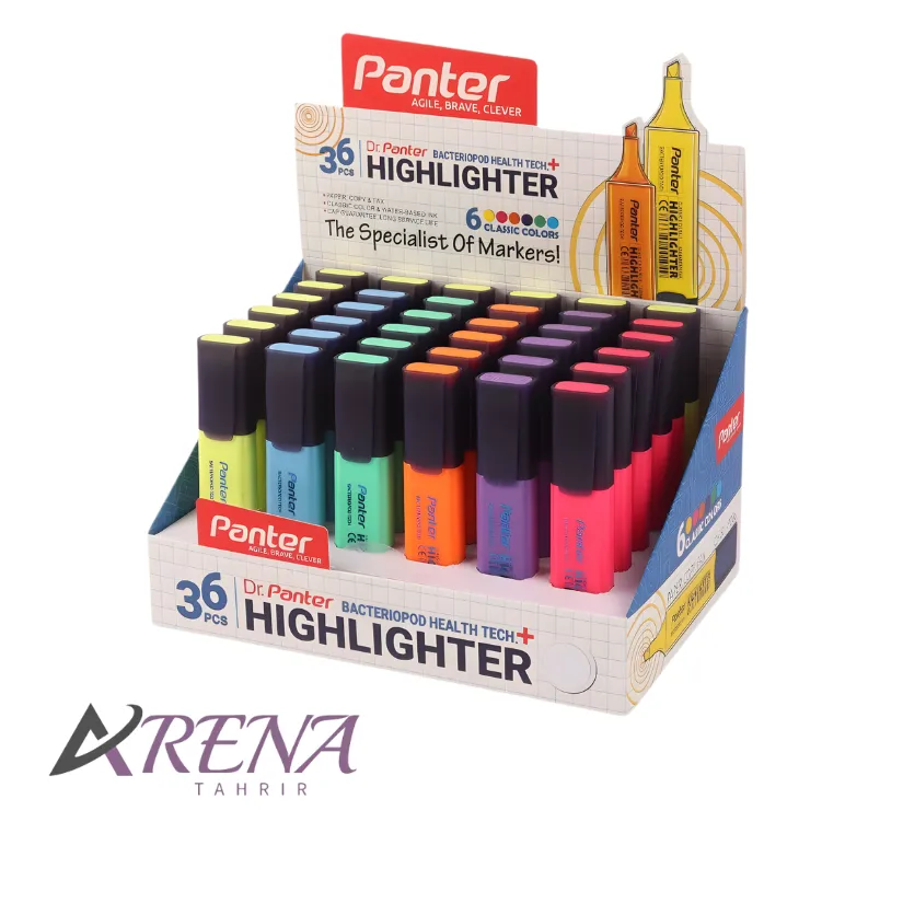 هایلایتر پنتر کلاسیک CH-511 بسته 36 عددی