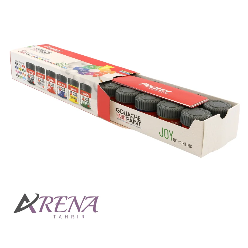 گواش 12 رنگ پنتر کد GP-711-12